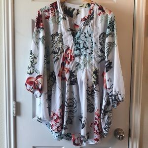 Floral blouse